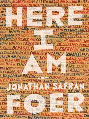 cover image of Here I Am: a Novel